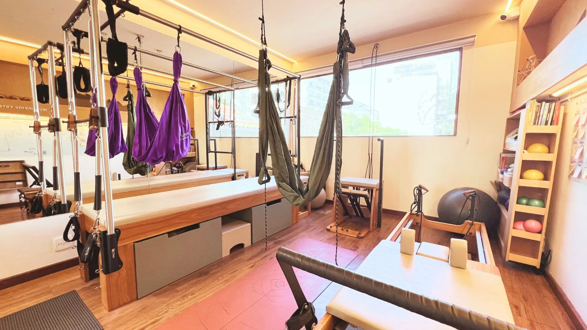 Estúdio de Pilates e fisioterapia no Jardim Botânico