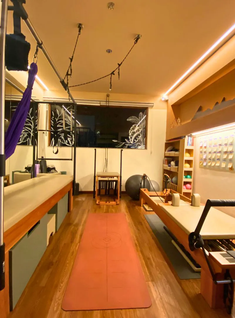 Estúdio de Pilates e fisioterapia no Jardim Botânico